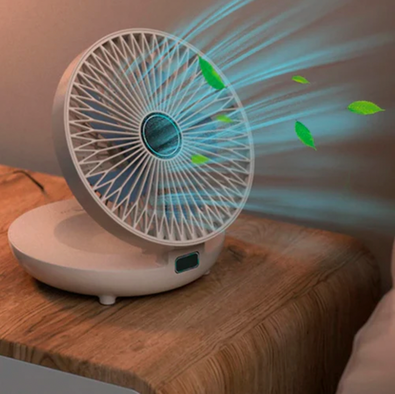 Ventilador TurboFlow 3 em 1 - Dobrável, Portátil e Potente [FRETE GRÁTIS]